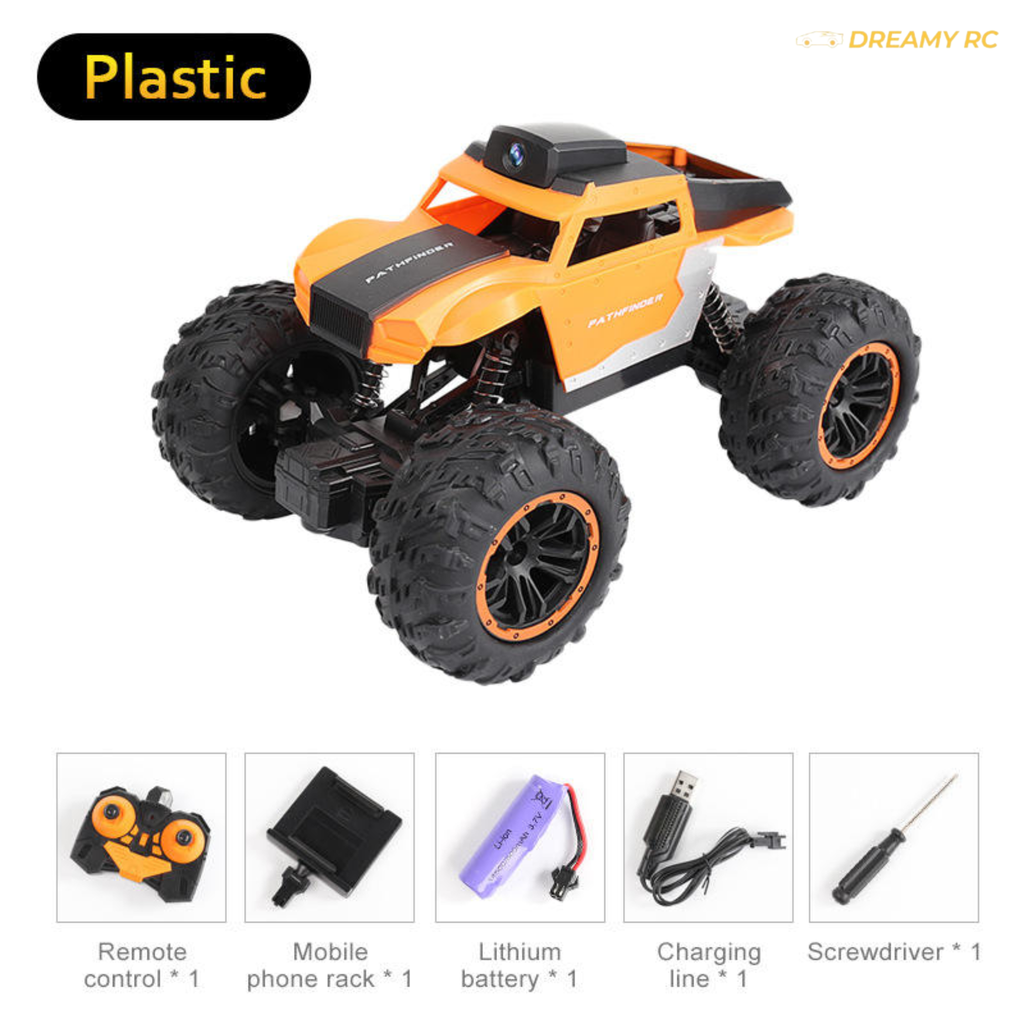 1:18 FPV WiFi Camera RC Car – HD 720P Remote Control SUV with App Control