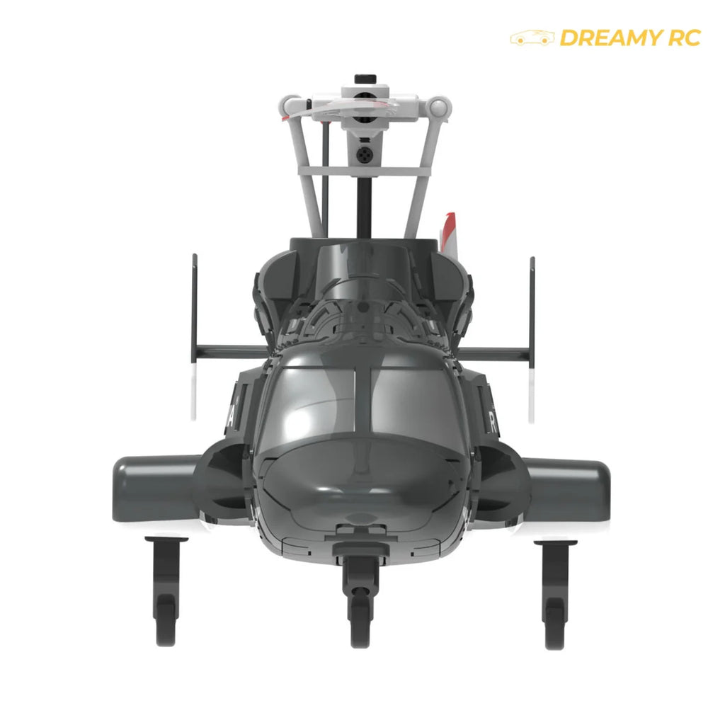 1:53 Scale Air-Wolf 4CH RC Helicopter – 6-Axis Gyro Electric Remote Control