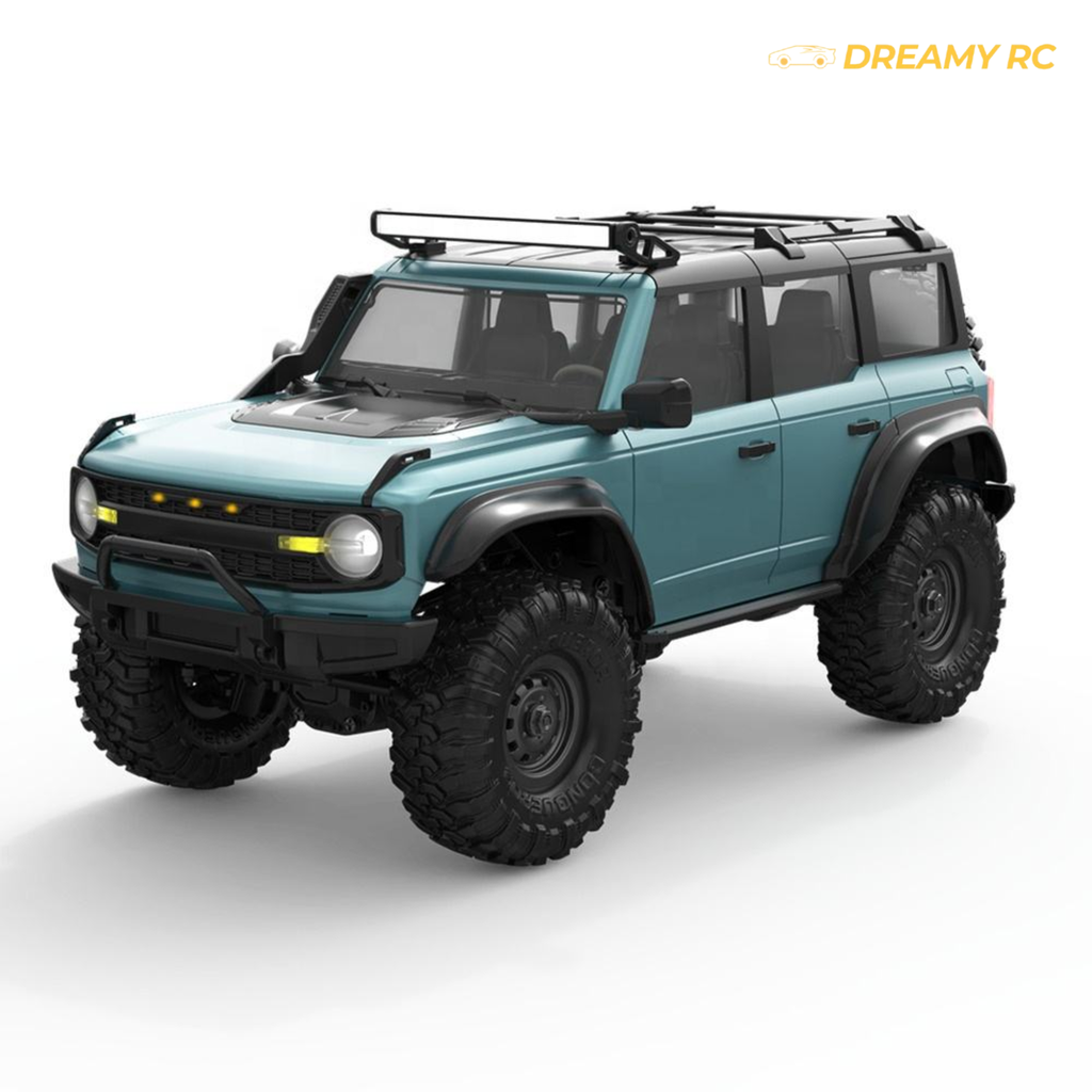 1:16 Scale 4WD Rock Crawler RC Car – Hobby Grade Off-Road Defender Style Remote Control Vehicle