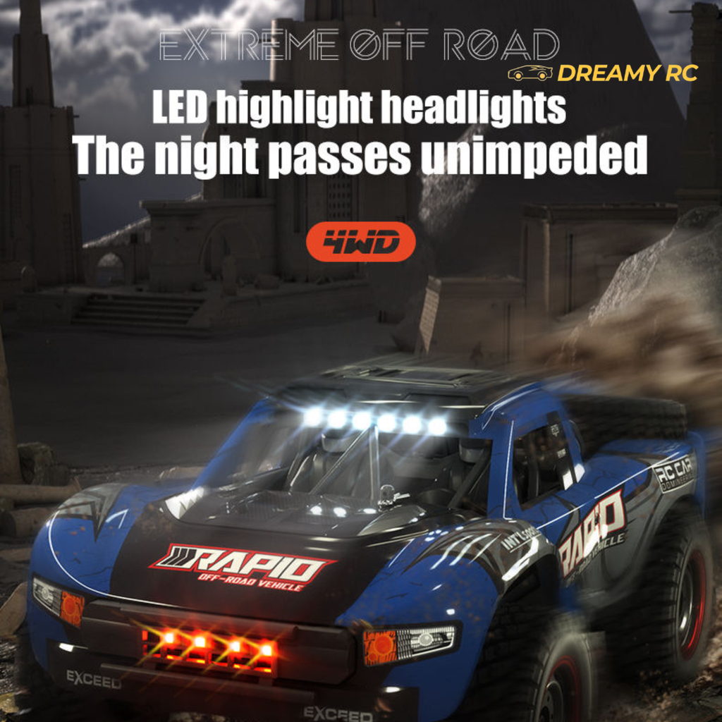 Brushless 4WD High-Speed RC Car – 70 km/h Off-Road Remote Control Racer