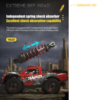 JJRC Q130A 1:16 4WD High-Speed Drift RC Car – 50 km/h