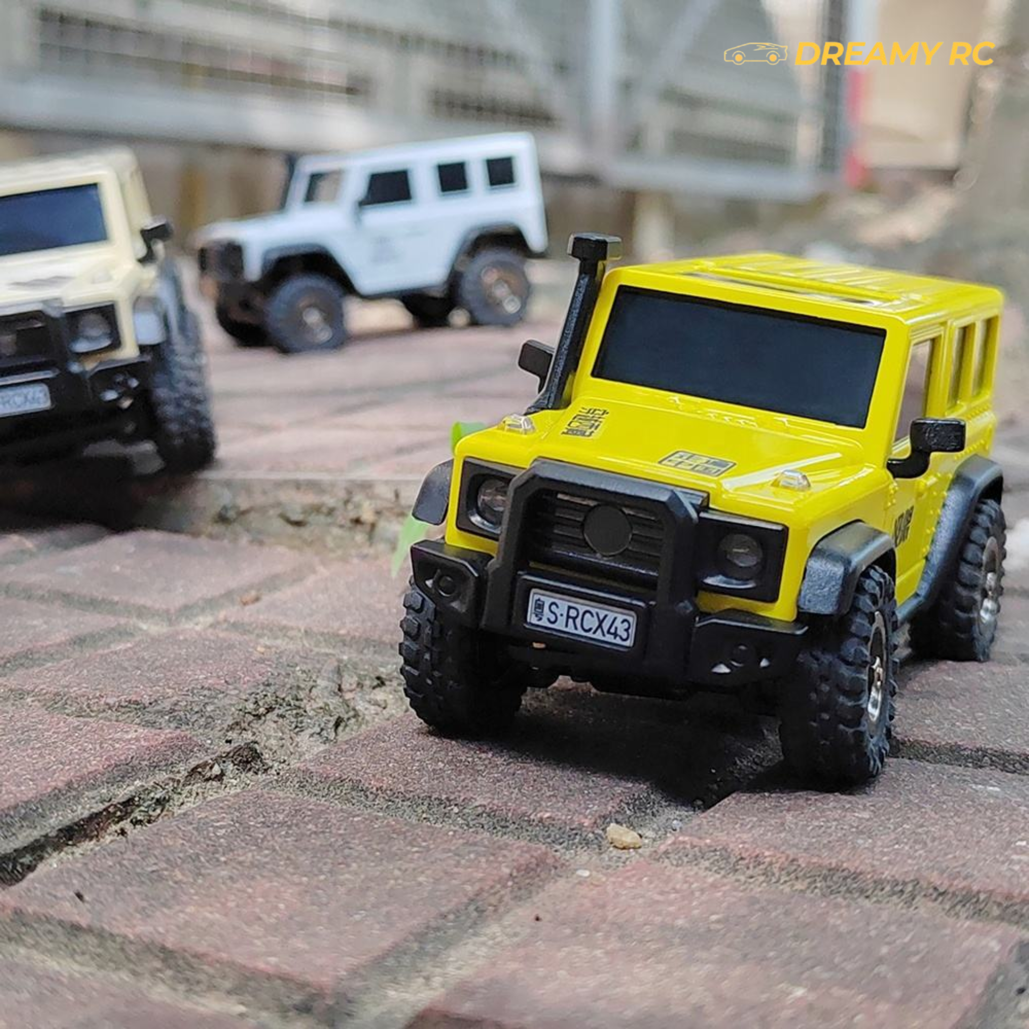 LDARC X43 1:43 Scale Full-Time 4WD Micro Rock Crawler RC Car