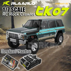 RLAARLO TK07 1:7 Scale RTR Rock Crawler RC Car – Metal 4WD Off-Road Electric Vehicle