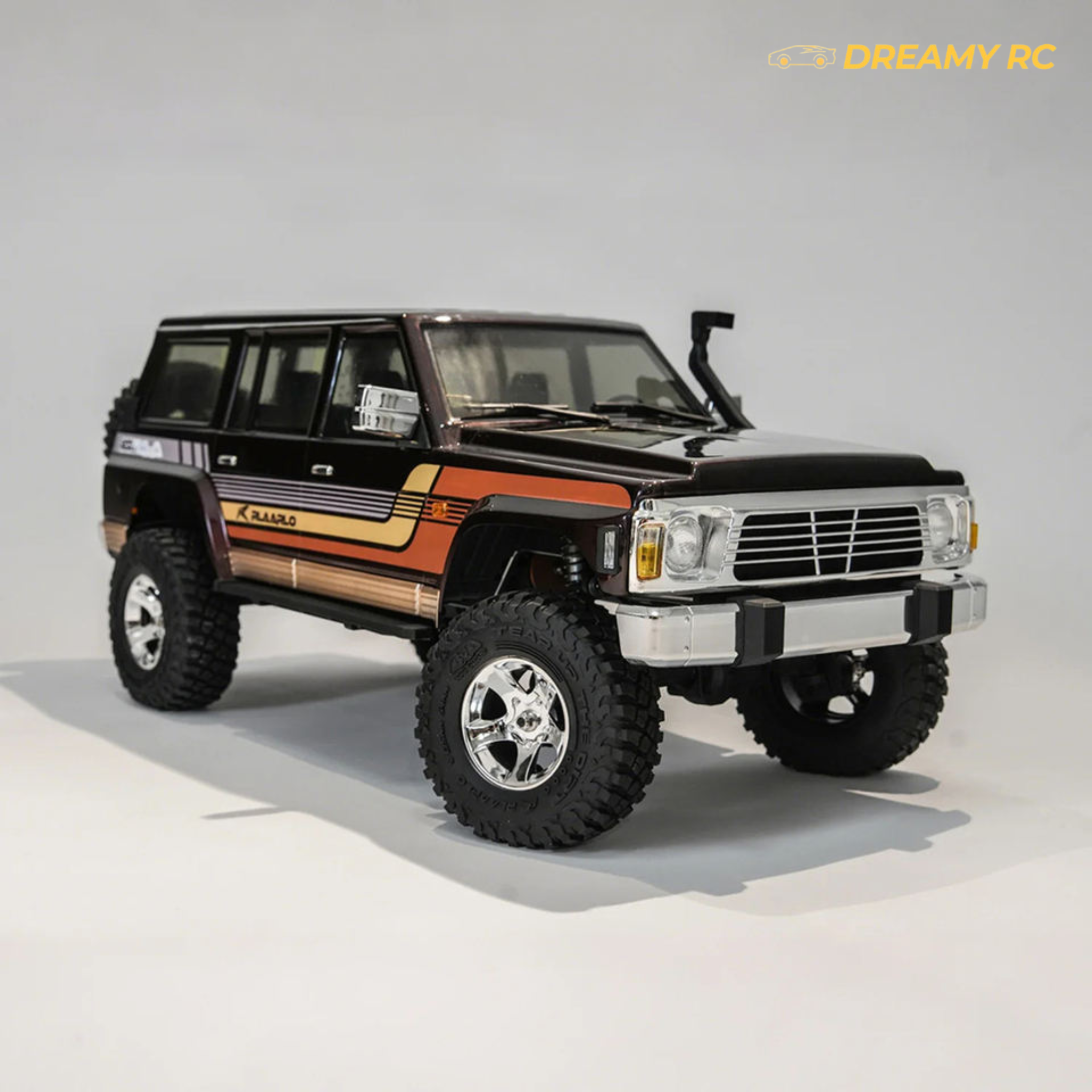 RLAARLO TK07 1:7 Scale RTR Rock Crawler RC Car – Metal 4WD Off-Road Electric Vehicle