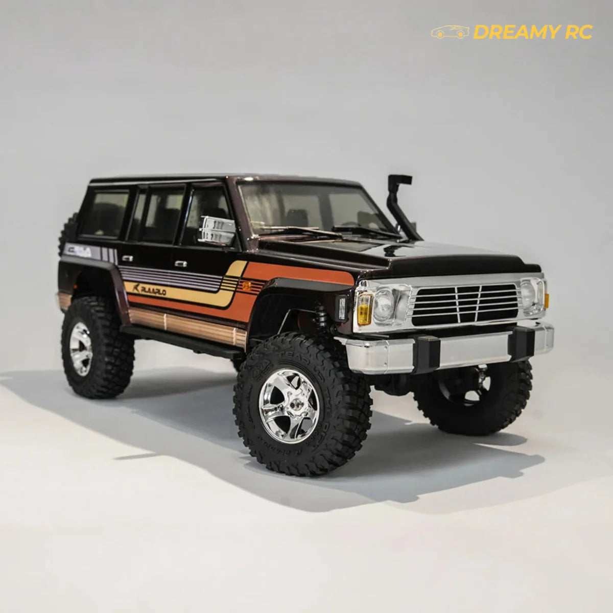 RLAARLO TK07 1:7 Scale RTR Rock Crawler RC Car – Metal 4WD Off-Road Electric Vehicle