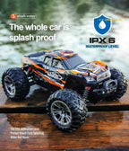 HOSHI N416 1:16 4WD RC Monster Truck — 33+ km/h, Splash-Proof (RTR) image 2