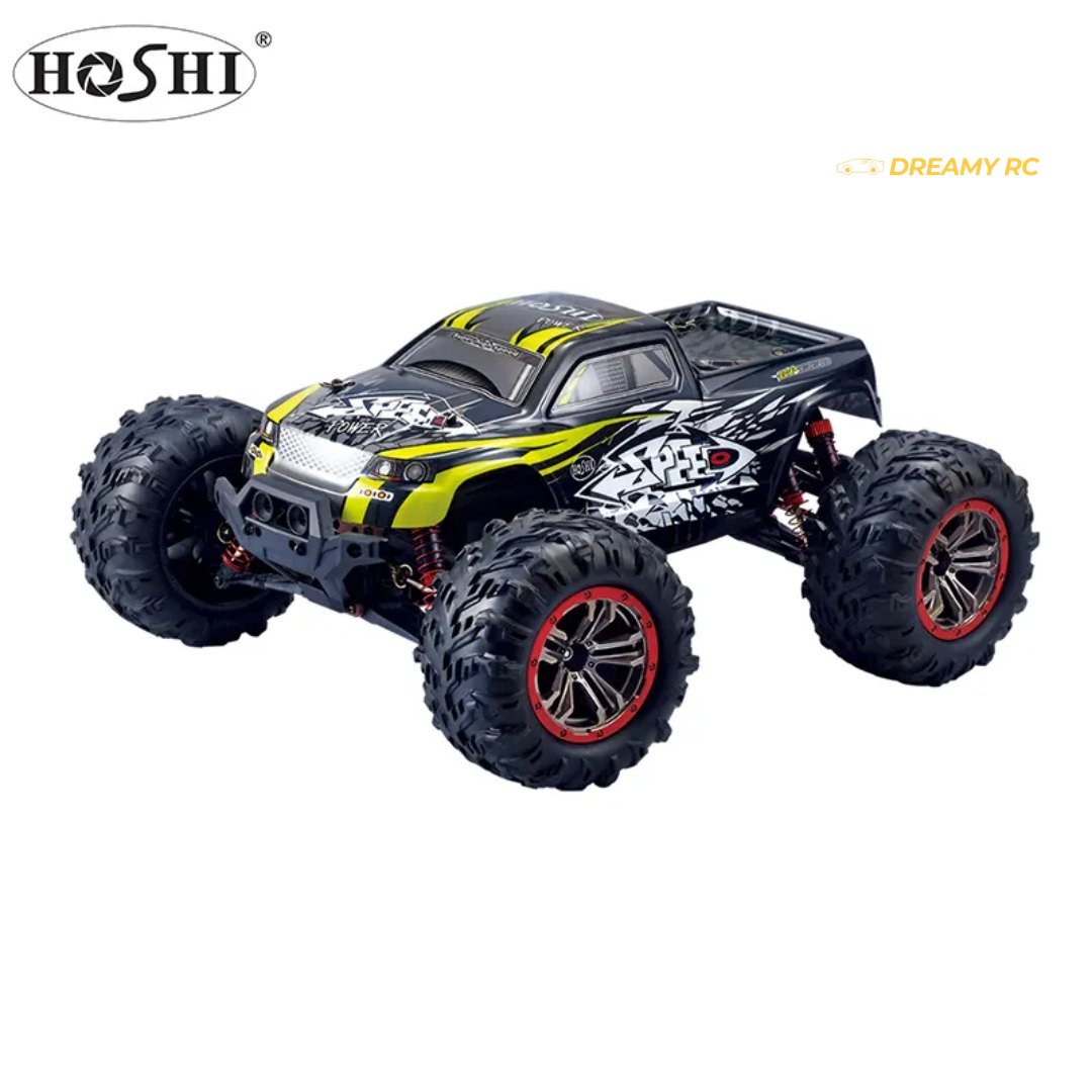 HOSHI N516 1:10 4WD RC Monster Truck — 46+ km/h, Dual Motor, IPX6 (RTR) image 2