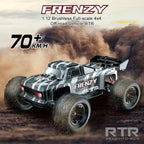 HOSHI N517A Frenzy 1:12 4WD Brushless RC Truggy — 70 km/h, Dual 3S (RTR) image 1