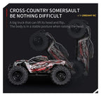 HOSHI N518 Raptor II 1:8 4WD Brushless RC Monster Truck — 100 km/h, 3670 Motor image 1