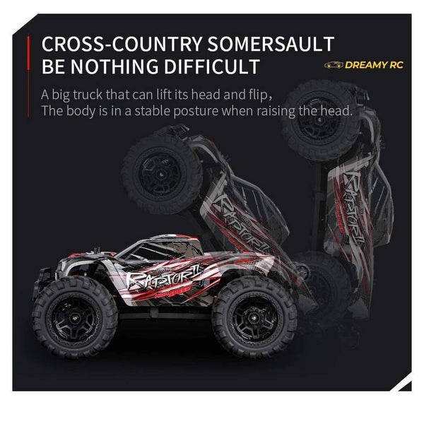 HOSHI N518 Raptor II 1:8 4WD Brushless RC Monster Truck — 100 km/h, 3670 Motor image 1