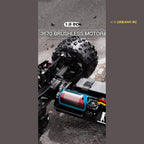 HOSHI N518 Raptor II 1:8 4WD Brushless RC Monster Truck — 100 km/h, 3670 Motor image 4