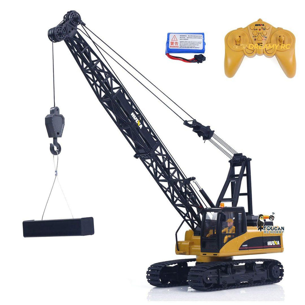 Huina 1572 1_14 RC Crawler Crane — Working Winch & Boom