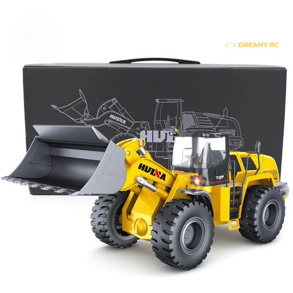 Huina 1583 1:14 RC Wheel Loader, Metal Bucket
