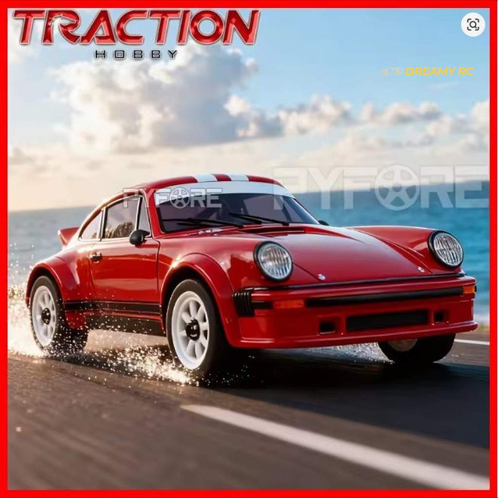 Traction Hobby Porsche 934 1:6 Brushless RC Rally Car