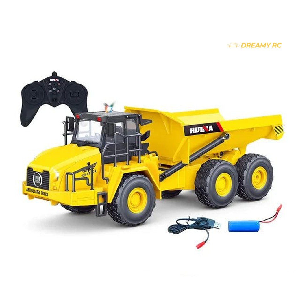 Huina 1553 1:16 RC Articulated Dump Truck 9CH