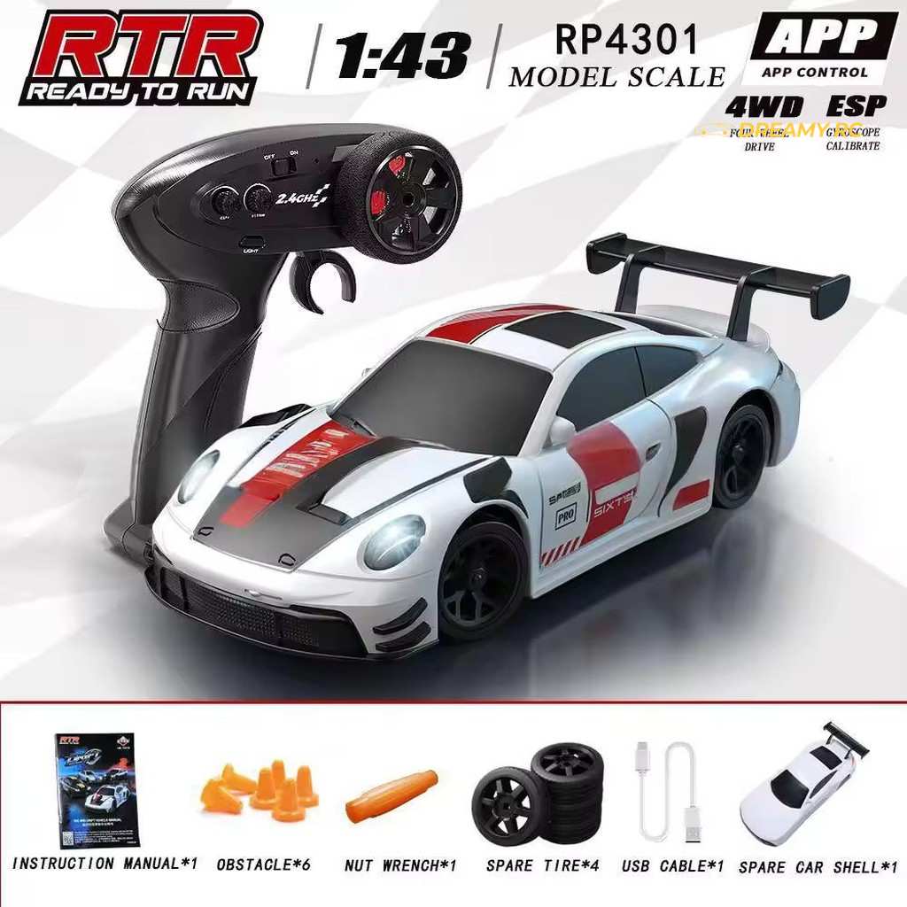 HB Toys RP43 1:43 4WD RC Drift Car