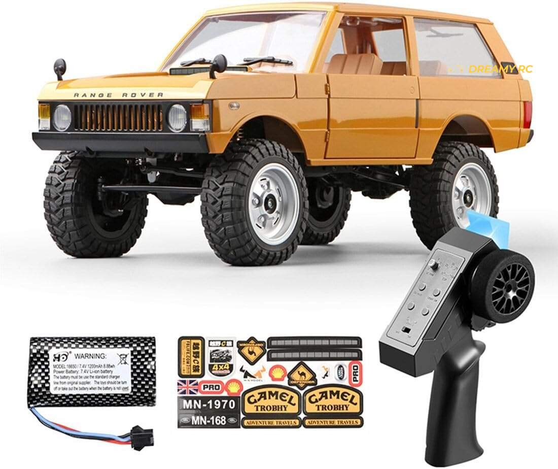 MN Model MN168 1:12 Range Rover Classic RC Crawler