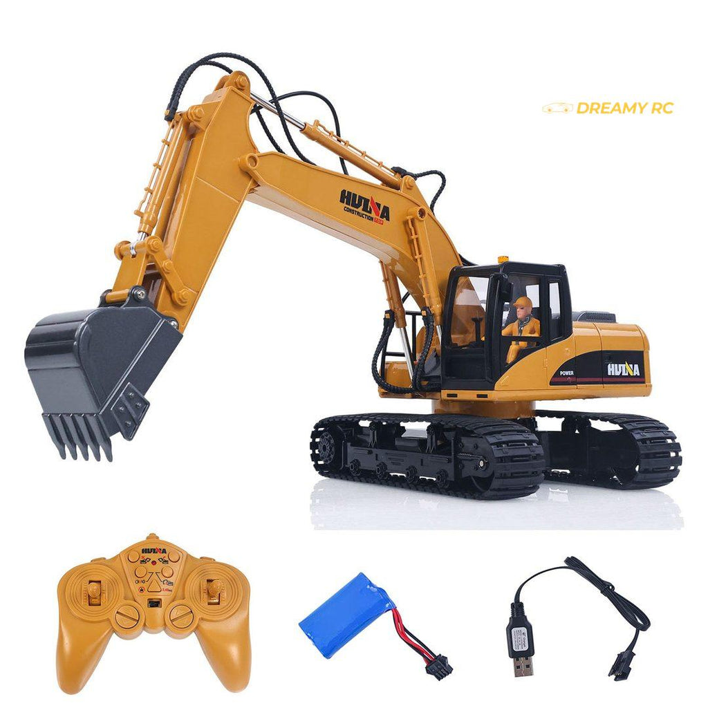 Huina 1535 1:14 RC Excavator 15 Functions