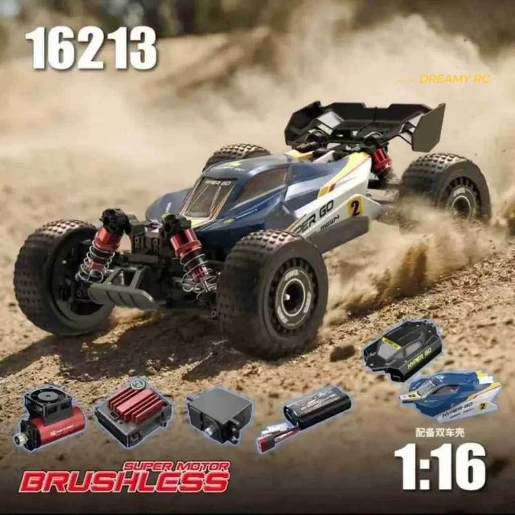 MJX Hyper Go 16213 1:16 4WD Brushless RC Buggy