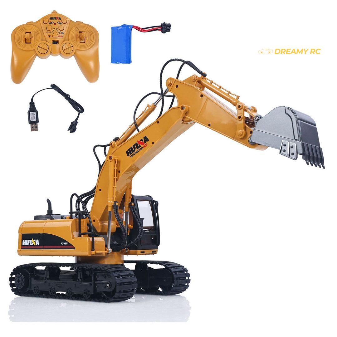 Huina 1535 1:14 RC Excavator 15 Functions