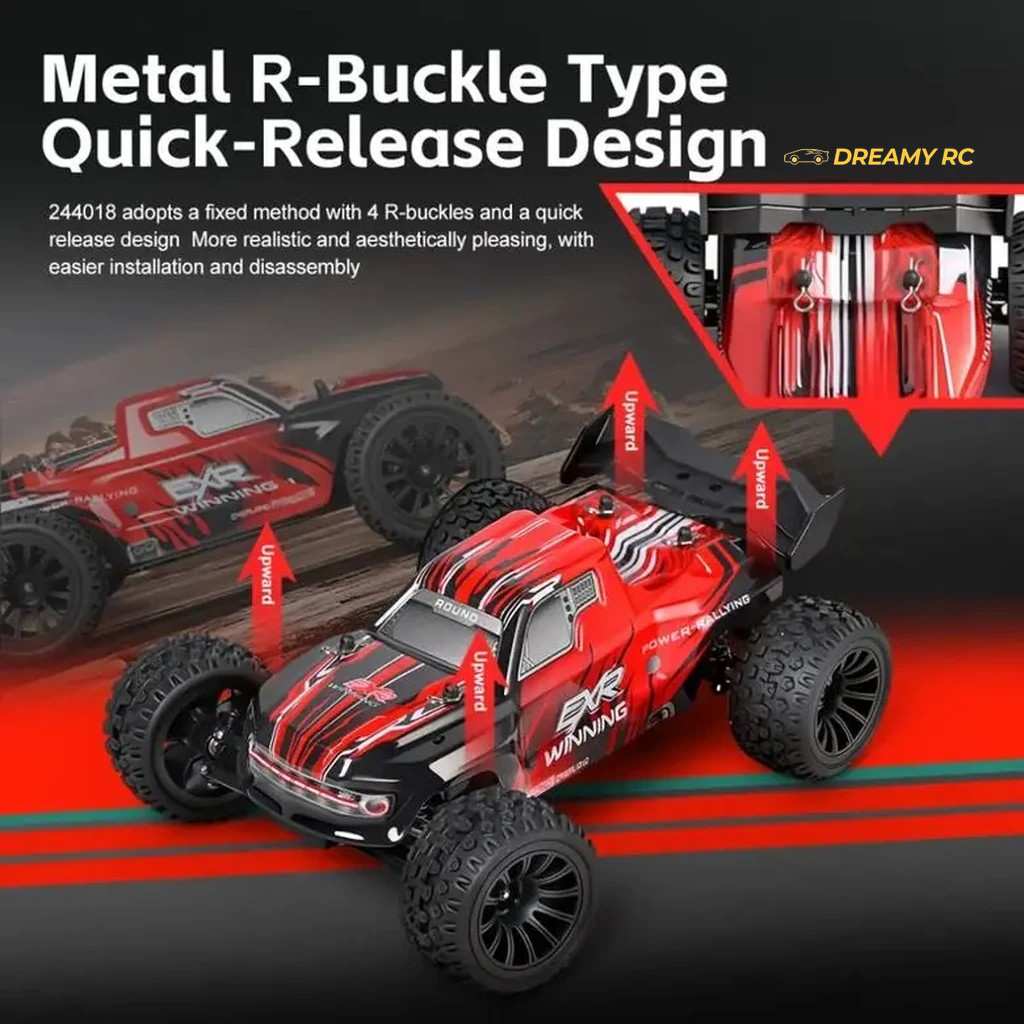 WLtoys 244018 1:24 2WD Off-Road RC Climbing Car 30 km/h
