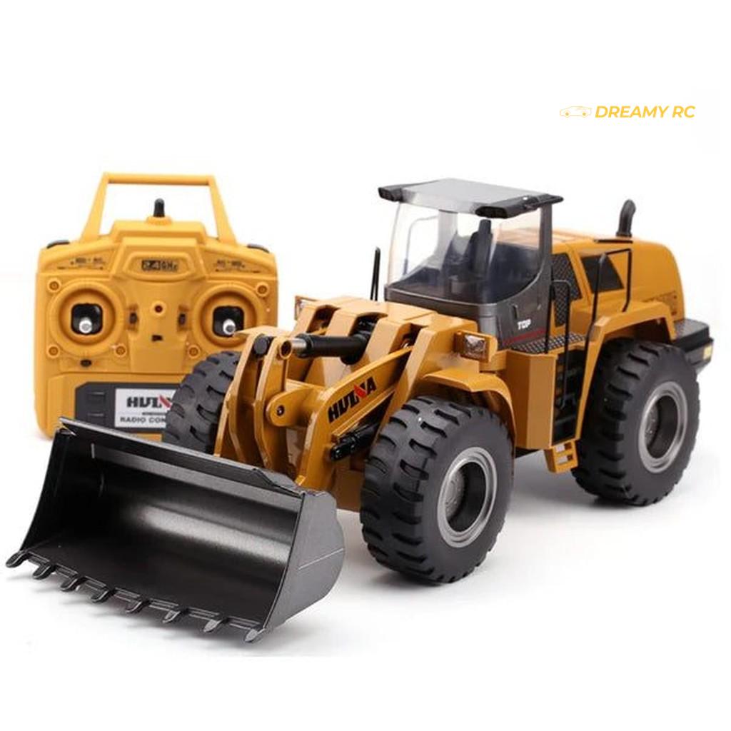 Huina 1583 1:14 RC Wheel Loader, Metal Bucket