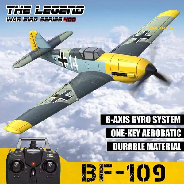 VolantexRC BF-109 400mm RC Warbird RTF
