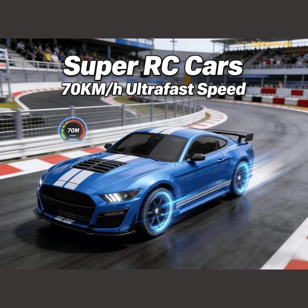 MJX Hyper Go 10306 1_10 4WD Brushless RC Car — Mustang Shelby GT500 (70 km_h)