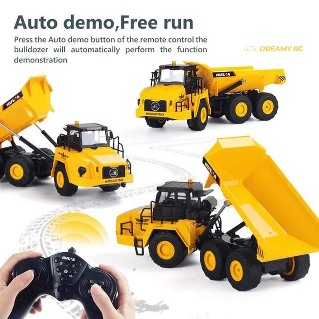 Huina 1553 1:16 RC Articulated Dump Truck 9CH