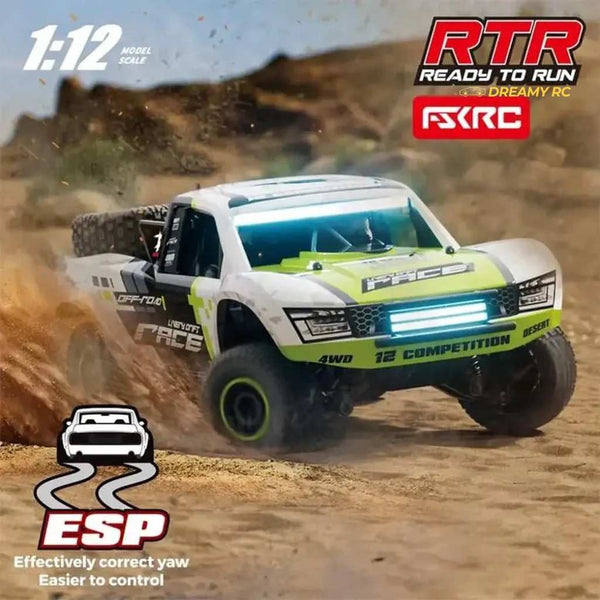 HB Toys FS Racing PACE RD1202 1:12 4WD IPX4 RC Desert Short-Course