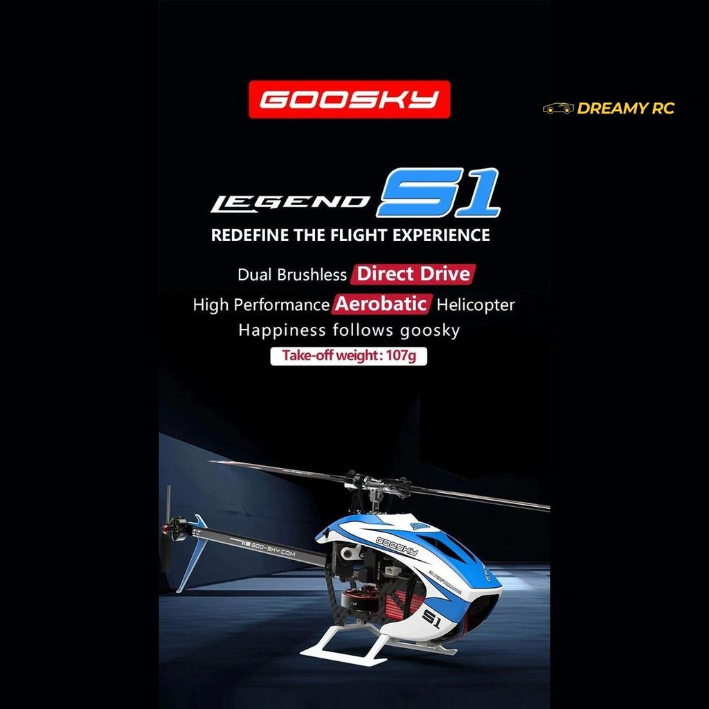 Goosky S1 New Edition RC Helicopter