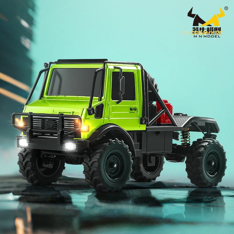 MN Model MN333 1:18 Unimog Alloy-Body RC Crawler
