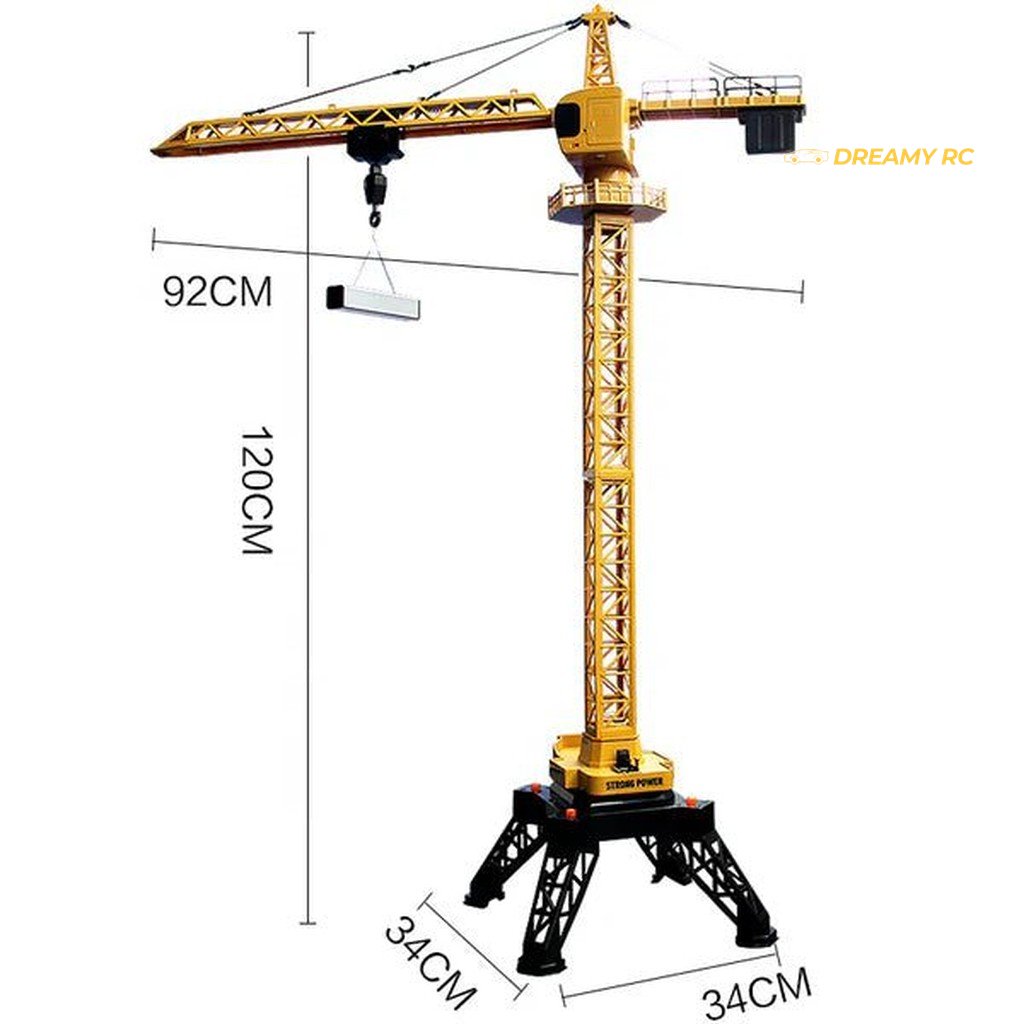 Huina 1585 1:14 RC Tower Crane 12CH, 120cm