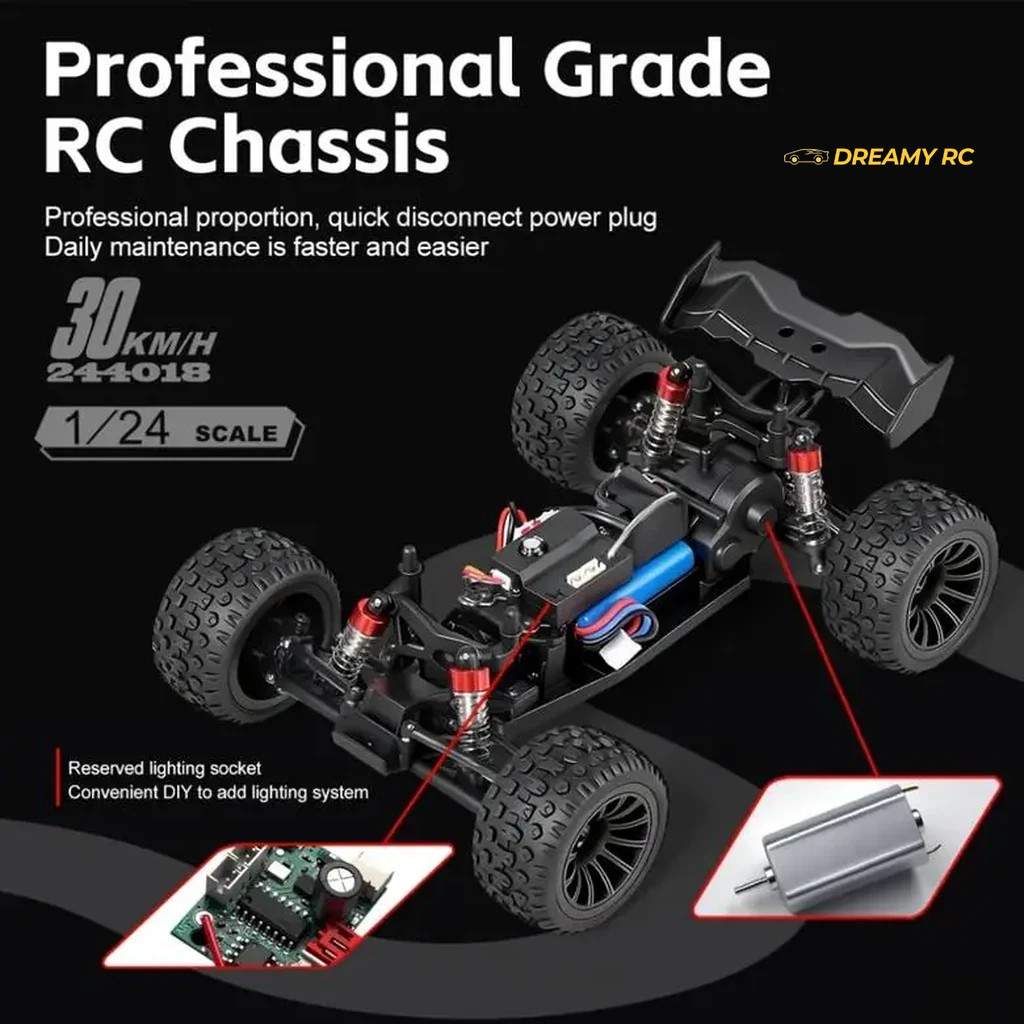 WLtoys 244018 1:24 2WD Off-Road RC Climbing Car 30 km/h