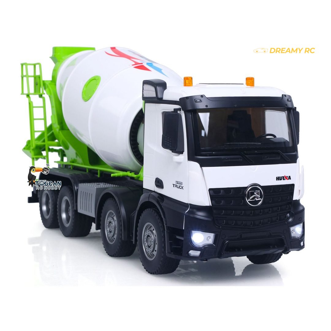 Huina 1537 1:14 RC Concrete Mixer Truck 12CH