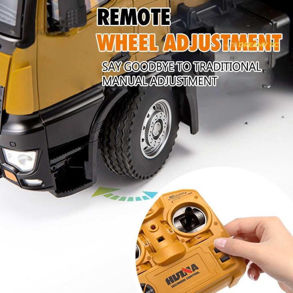Huina 1574 1:14 RC Concrete Mixer Truck