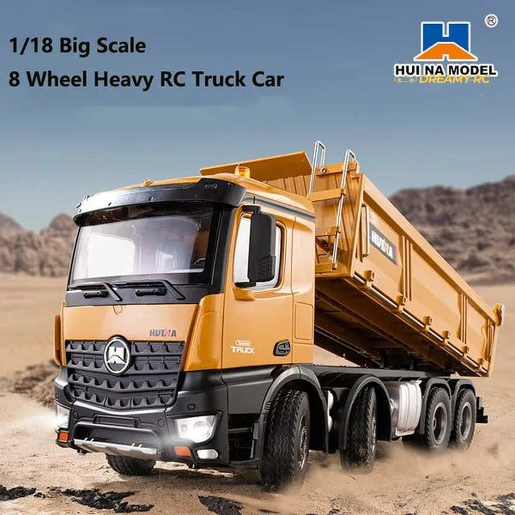 Huina 1536 1:14 RC Dump Truck 8x4