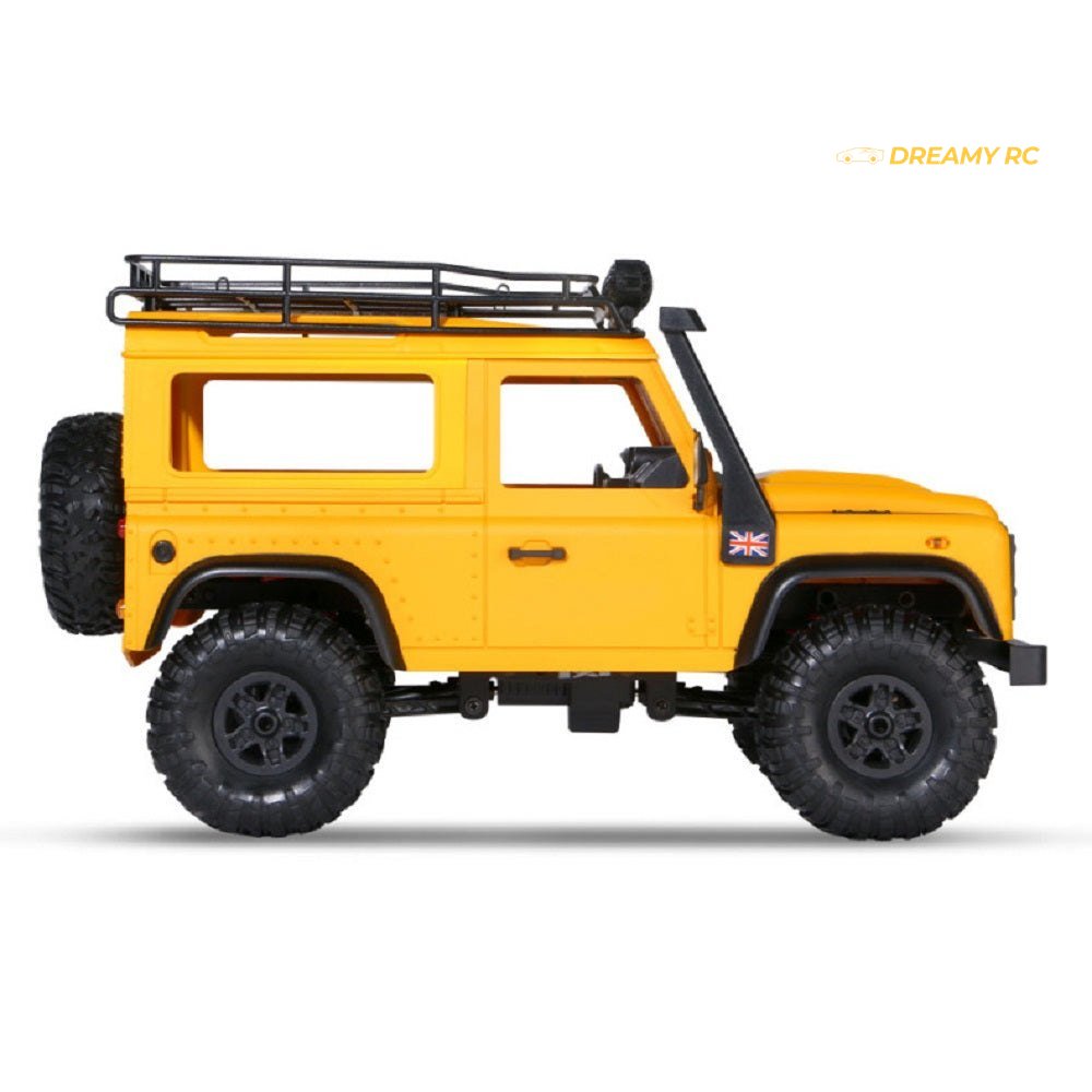 MN Model MN98 1:12 Defender-Style RC Crawler, Roof Lights
