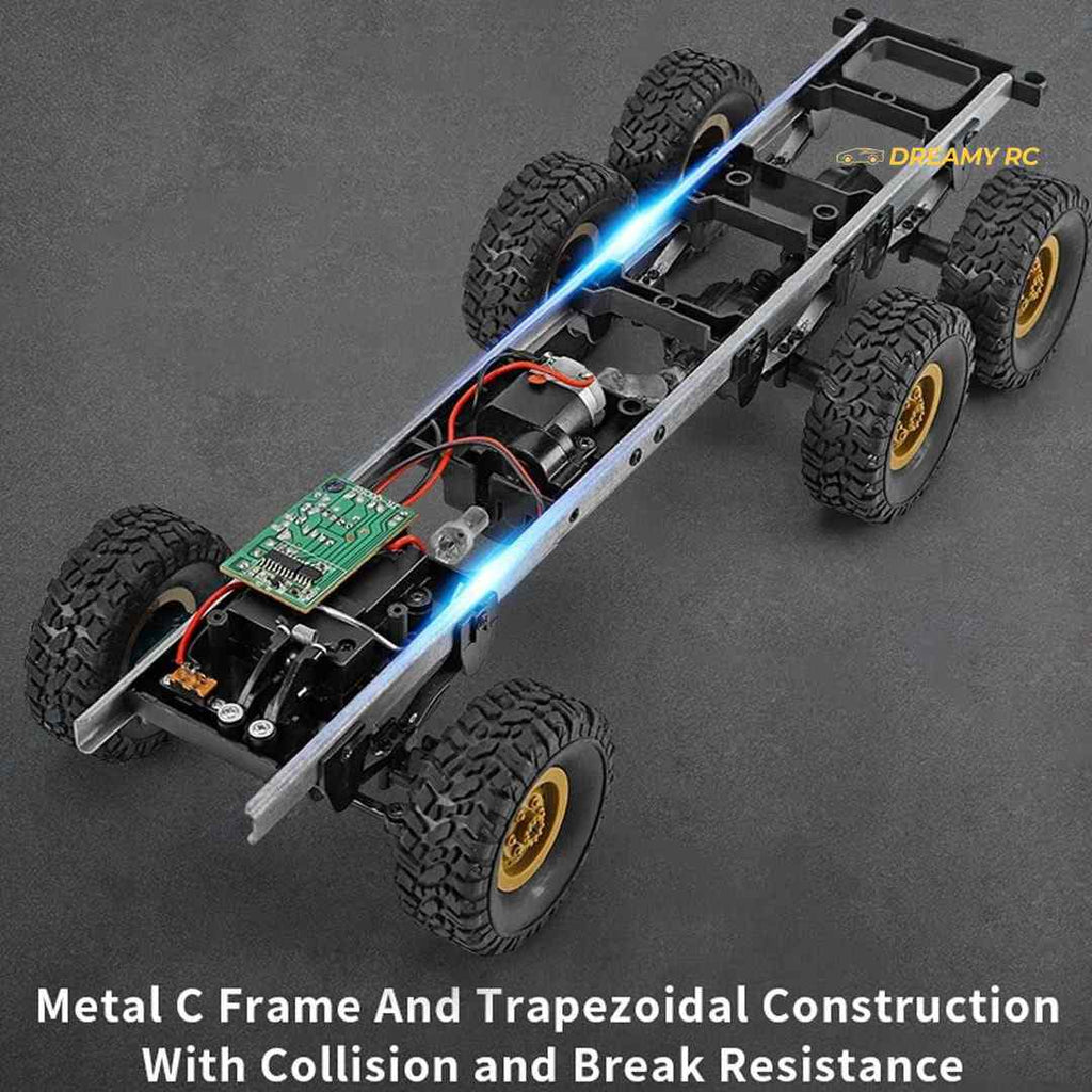 JJRC Q75 1:16 6WD RC Military Truck