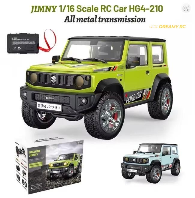 HG4-210 Suzuki Jimny 1:16 Metal RC Crawler