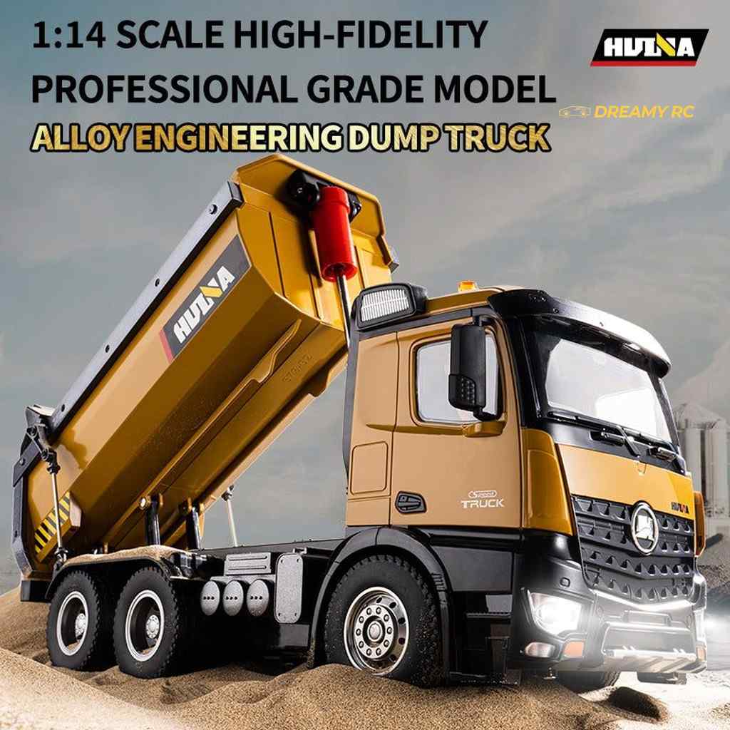 Huina 1573 1:14 RC Dump Truck 10-Channel