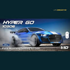 MJX Hyper Go 10306 1_10 4WD Brushless RC Car — Mustang Shelby GT500 (70 km_h)
