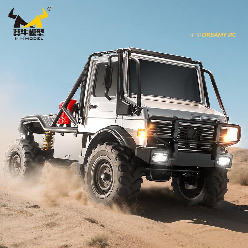 MN Model MN333 1:18 Unimog Alloy-Body RC Crawler