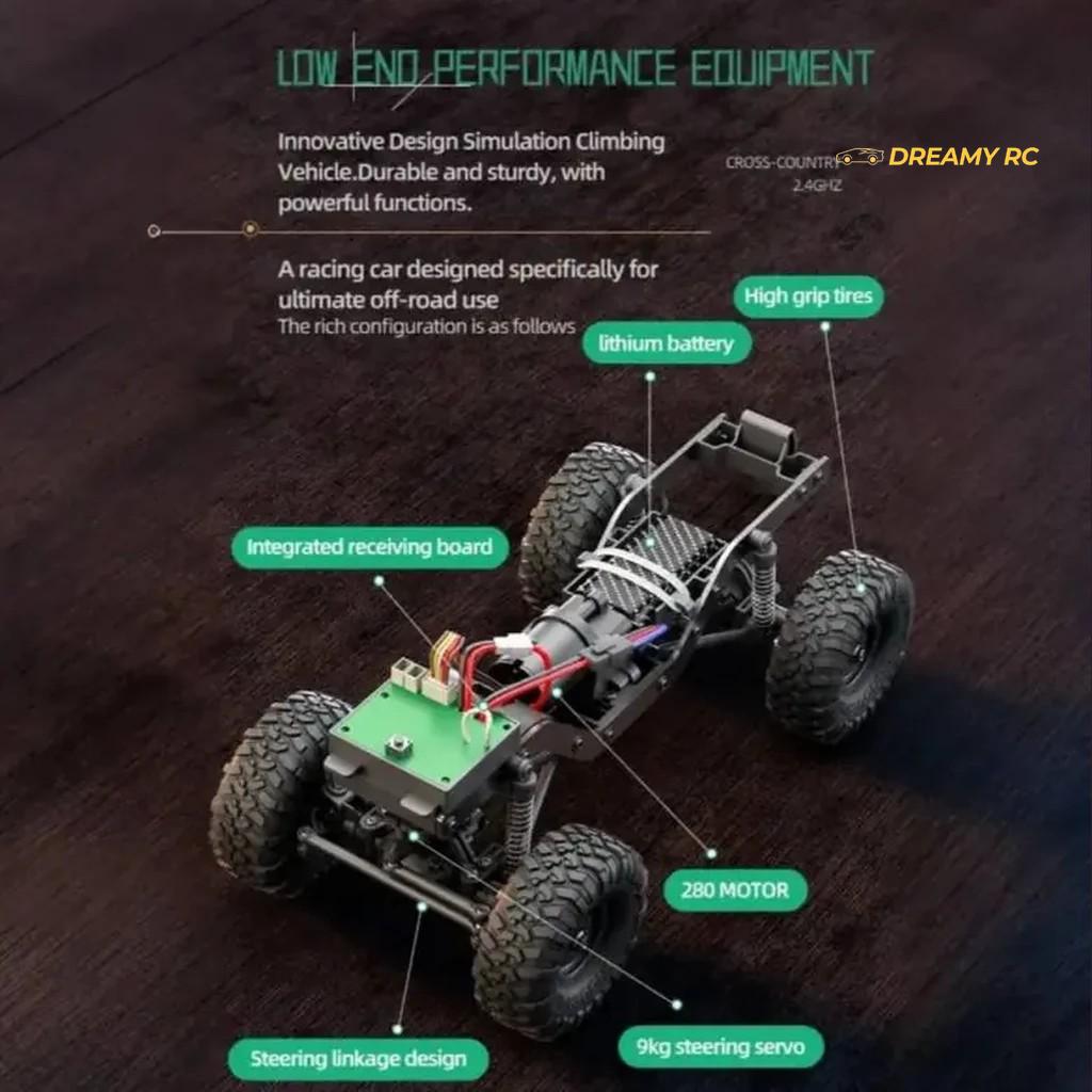 FS Racing APEX R1612 1:16 4WD RC Rock Crawler