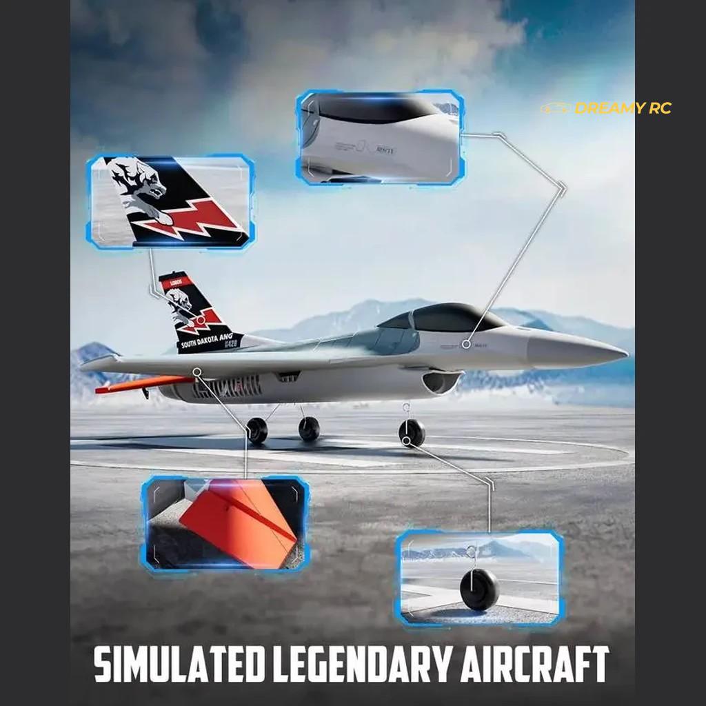 VolantexRC F-16 64mm Brushless EDF RC Jet