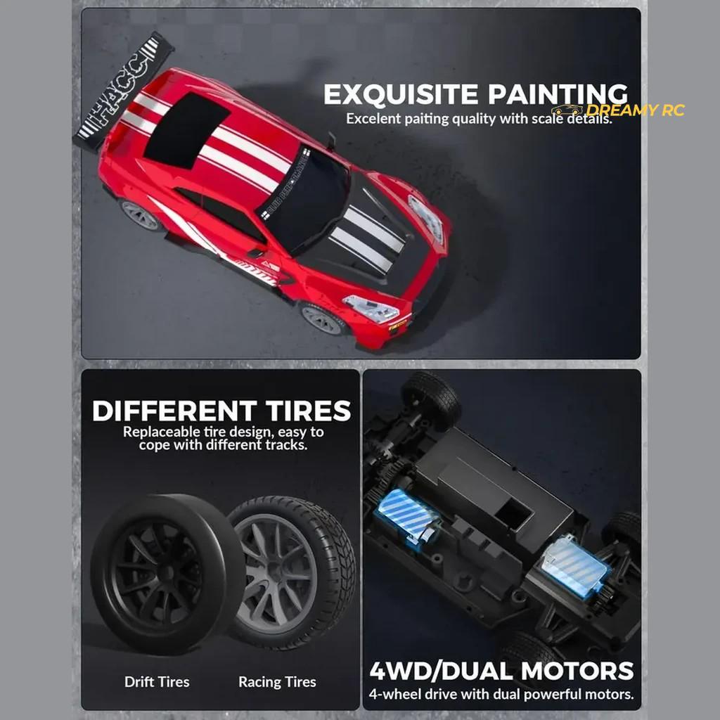 1:20 4WD Dual-Motor RC Drift Car