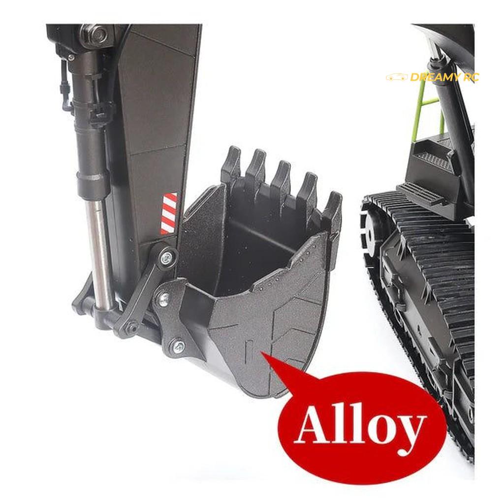 Huina 1593 1:14 RC Excavator, Metal Gear 22CH