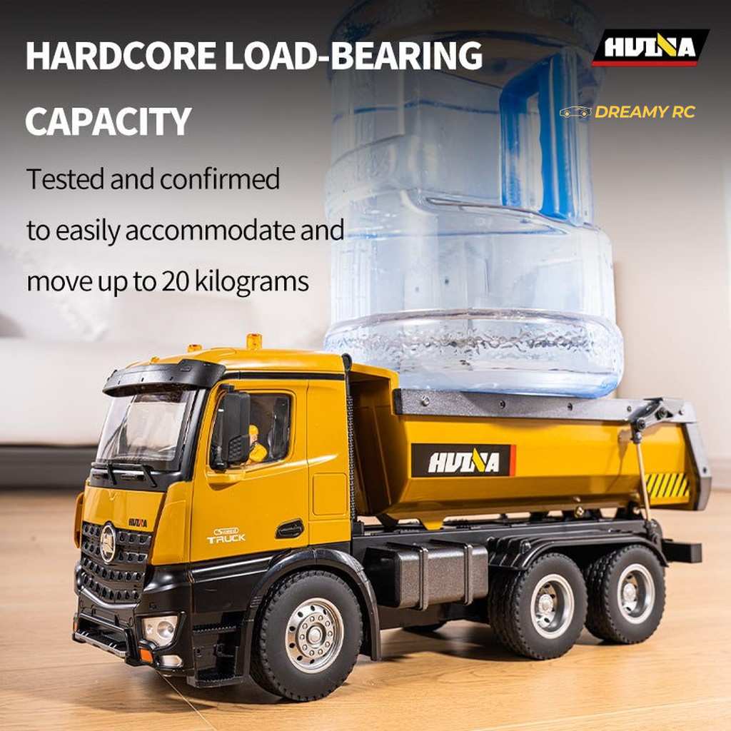 Huina 1573 1:14 RC Dump Truck 10-Channel