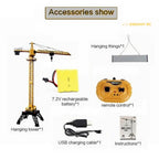 Huina 1585 1:14 RC Tower Crane 12CH, 120cm