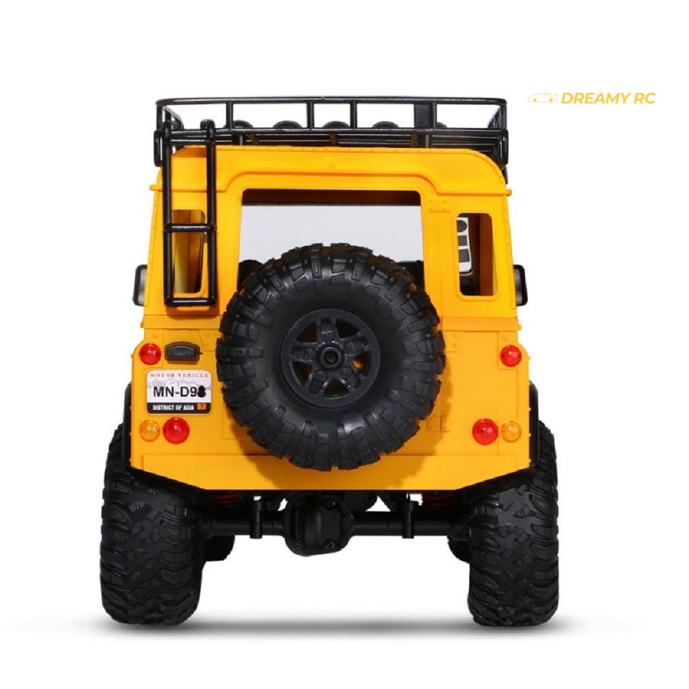 MN Model MN98 1:12 Defender-Style RC Crawler, Roof Lights